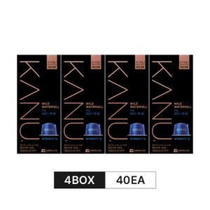 [카누] 바리스타 와일드 워터풀 95g 캡슐커피 (카누 머신 전용) - 4개 묶음(40캡슐)