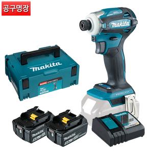 [공구명장] 마끼다 DTD172RTJ 충전임팩드라이버 18V 5.0 배터리2개 세트