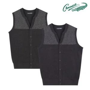 [크로커다일] 컬러 블럭킹 오픈 베스트 CDAA8KV3301