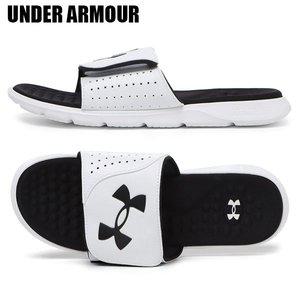 [언더아머] 남성 이그나이트 7 슬라이드 슬리퍼 3026023-100
