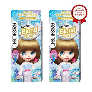 [사이오스]프레쉬라이트 폼 헤어칼라 레몬블론드 x2개
