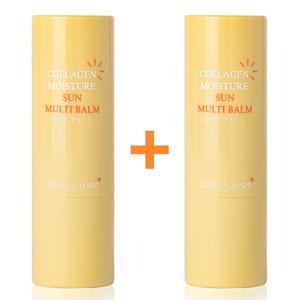 촉촉한 자외선 차단 멀티밤 워터프루프 UV쉴드 2개