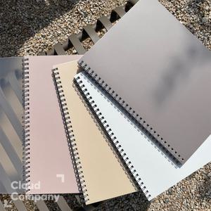 모닝글로리 비움 스프링노트 줄노트 PP 유선 공책 단단한 표지