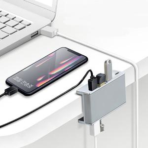 노트북 PC 컴퓨터 USB 멀티 허브 포트 확장 분배기 / 보조 전원 USB3.0 3포트 C타입 1포트 HUB 연결 추천