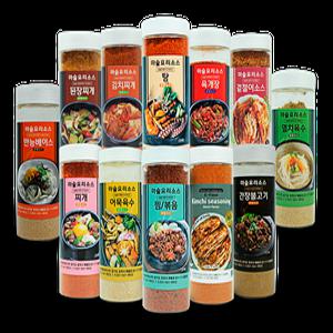 마술소스 요리소스  찜 탕 찌개 육개장 된장찌개 만능베이스 멸치육수 볶음 등 160g  병 12종 택1