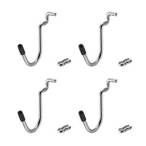 아트사인 1126 검정 빈티지보드 후크 U형 4개 우드 타공판 DIY 인테리어 수납 데코