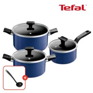 테팔 인덕션 세이버리 냄비 3종(편수16+양수20+24)(+테팔 국자 증정)