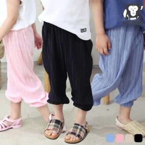 [보리보리/초코몽]주름밴드바지