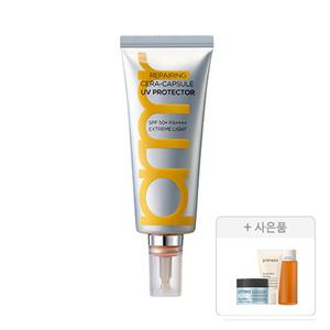 프리메라 리페어링 세라캡슐 UV 프로텍터, 40ml, 1개+증정(워터리 크림, 15ml, 1개+오가니언스에센스, 30ml, 1개+페이셜마일드필링, 30ml, 1개)