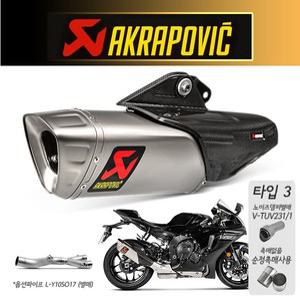 아크라포빅 R1 R1M 15-25 머플러 S-Y10SO18-HAPLT