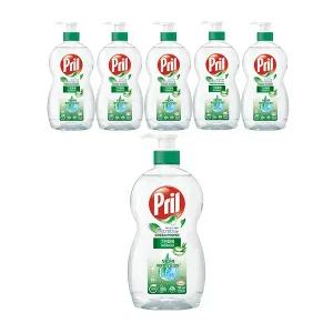 프릴 주방세제 그린파워 알로에베라향, 700ml, 6개