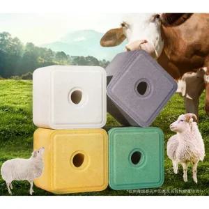 소 양 핥는 벽돌 가축 특수사료 소금 미네랄 블럭 4개