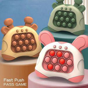 애니멀 푸쉬팝 스피드 게임기 스트레스 해소 집중력 향상 버블 두더지 게임