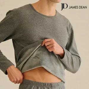 제임스딘 극세사 융기모 방한 남성 내의 상하세트