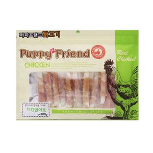 퍼피프랜드 치킨연어포300g