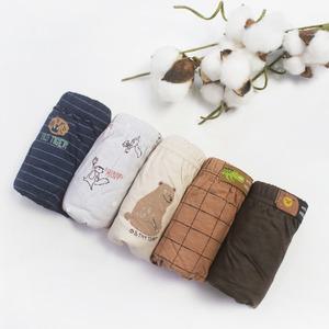 (제이지몰)퍼니 무형광 순면 남아 삼각 아동 팬티 5매 세트 KM532