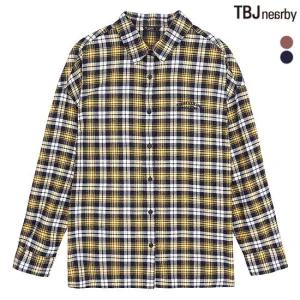 [TBJ]여성 코튼 체크셔츠 (T194SH600P).