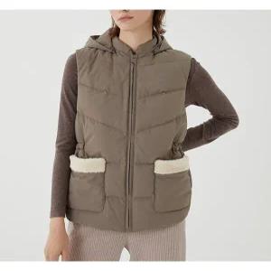 [올리비아로렌]데일리스트 양모포켓 다운 베스트MDBQC3W9221