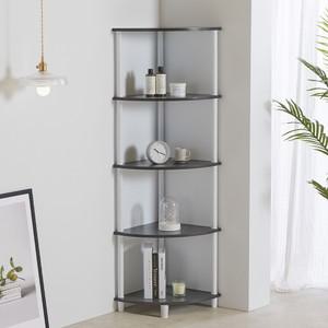 [우아미가구]제린 5단 코너 선반 장식장