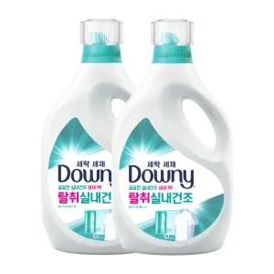 다우니  세탁세제 액체형 실내건조 본품 1.9L 2개