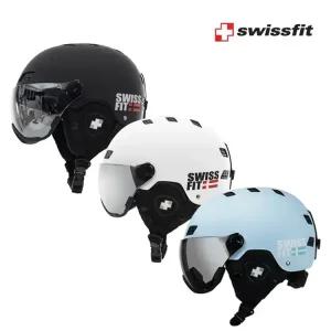 스위스핏 바이저 헬멧 고글일체형 스키 스노우보드 2025 오리지널
