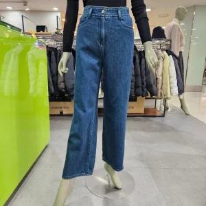 시슬리/애플아울렛/뒷밴딩 와이드 데님 팬츠 SADP34261