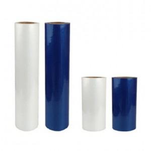 오성정밀 오성 보호테이프 포장 40MIC x 500mm x 150M (1롤) 청색/투명