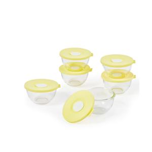 글라스락 냉동 밥용기 6조 세트 밀폐용기