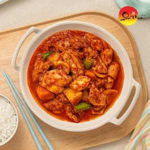 I유가네 닭볶음탕 2인분(닭다리살 2팩 + 닭볶음탕 양념 2팩)