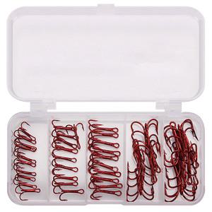 실버캐스트 하이카본 레드 트래블훅 5종 50p 채비세트