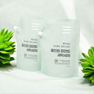 원플원 퓨어그리니 올인원 퍼먼트 친환경 EM 고농축 천연 순비누 세탁세제