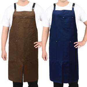DHA01 미술 미용 공방 버클 앞트임 캔버스 앞치마
