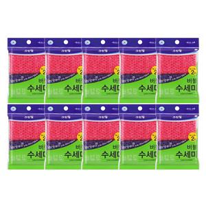 크린랩 버블수세미 2매입X10개 위생적인 거품많은 잘닦이는