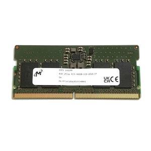 Micron SODIMM 8GB PC5 DDR5 4800 1Rx16 MTC4C10163S1SC48BA1 노트북 RAM 메모리 델 HP 레노버 및 기타 시