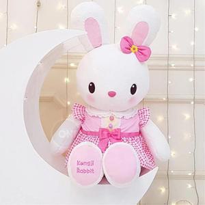 콩지토끼 감촉좋은 애착인형 (120cm) 역할놀이 귀여운 유아용 선물용
