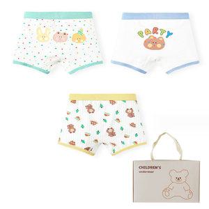 해피파티 남아 사각팬티 3매(142)+선물포장