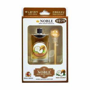 차량용 노블 디퓨저 송풍구형(프레쉬코코넛)20ml/방향제 자동차 냄새제거 악취방