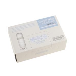 더 순수한 화장솜 순면코튼 100％ NATURAL 100PCS
