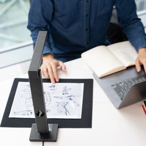 시저 렌즈프로 3in1 오버헤드스캐너 웹캠 스탠드