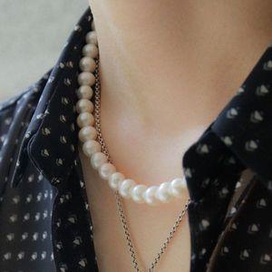 [NS홈쇼핑]바이데이지 8미리 담수 진주 목걸이 Bn0504[33270665]