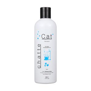 샤뜨 어덜트 샴푸린스 500ml 성묘용 고양이 샴푸+린스