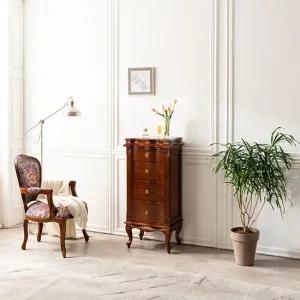 [더리체] 수입 프렌치 엔틱가구 카라 엔틱 오픈 서랍 화장대