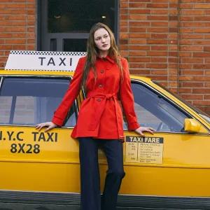 [존스뉴욕](베이지, 레드)24SS 트렌치코트