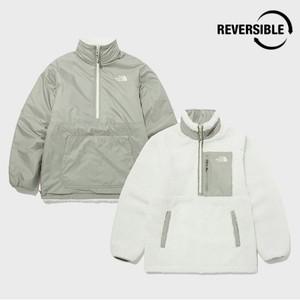 플레이 그린 리버서블 플리스 아노락 NJ4FP56B_IVO