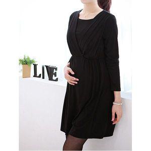 [하프클럽/스위트플러스]봄 밀라노 외출 수유 원피스 임산부 임부복