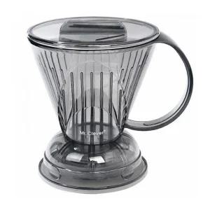 미스터 클레버 그레이 3~4인용 대 530ml 커피 드리퍼 커피드립퍼 핸드드립퍼 드립퍼 핸드드립드리퍼