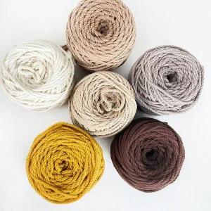 [인테리어가구]마크라메실 컬러 볼사 90합 80야드 고급원사 마크라메재료 (S13468580)