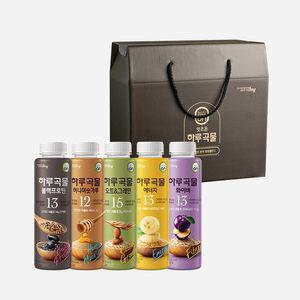 한국야쿠르트 HY 잇츠온 하루곡물 선물세트(5종 15개입)