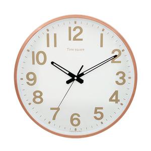 대형 무소음 벽시계 인테리어용품 40cm 로즈골드