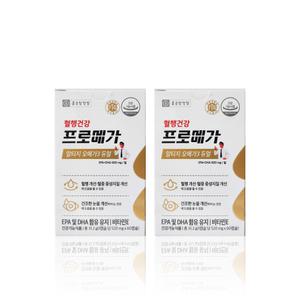 종근당건강 프로메가 알티지 오메가3 듀얼 520mg x 60캡슐 6박스_LC